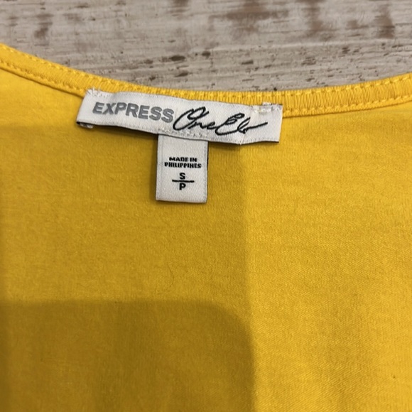 Express Mustard Bodysuit - Picture 4 of 5